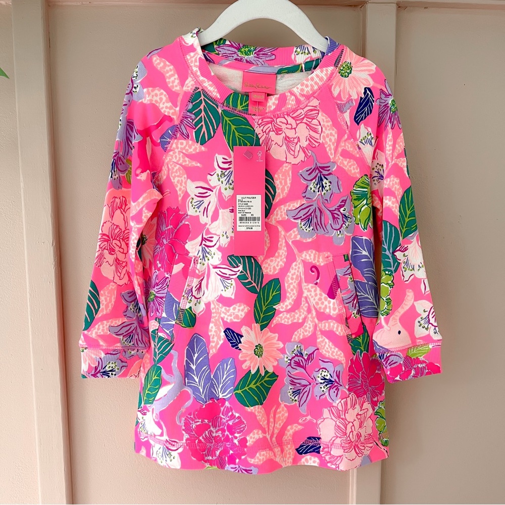 Lilly Pulitzer Pink L/S Dress NWT